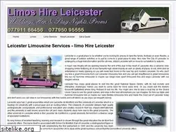 Sites similar to limoshireleicester.co.uk