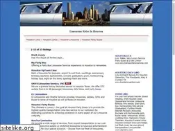 Sites similar to limousineridesinhouston.com