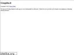 Sites similar to limpida.it