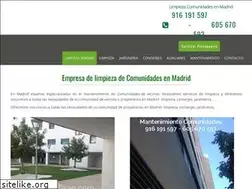 Sites similar to limpiezacomunidadesmadrid.com