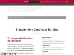 Sites similar to limpiezasbarcino.es