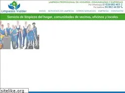 Sites similar to limpiezasvialder.com
