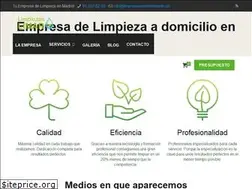 Sites similar to limpiezaymantenimiento.es