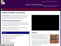 Sites similar to limsupholstery.com