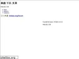 Sites similar to linbiao.org