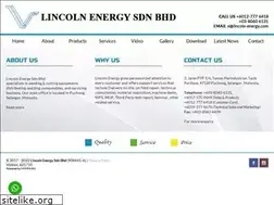Sites similar to lincoln-energy.com