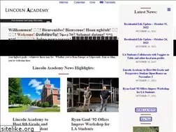 Sites similar to lincolnacademy.org