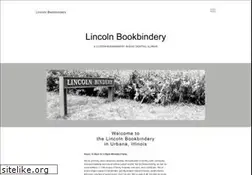 Sites similar to lincolnbindery.com
