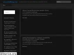 Sites similar to lincolnblog.net