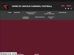 Sites similar to lincolncardinalfootball.info