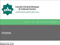 Sites similar to lincolncentralmosque.org.uk