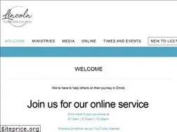 Sites similar to lincolnchristianchurch.org