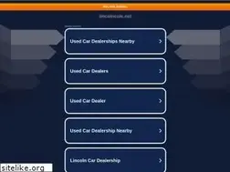 Sites similar to lincolncole.net