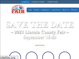 Sites similar to lincolncountyfairinfo.com