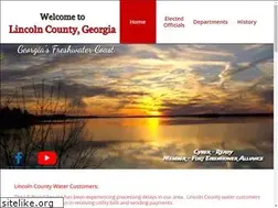 Sites similar to lincolncountyga.com