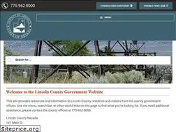Sites similar to lincolncountynv.org