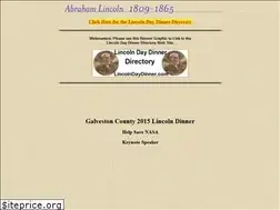 Sites similar to lincolndaydinner.com