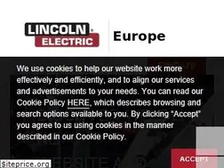 Sites similar to lincolnelectriceurope.com