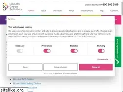 Sites similar to lincolngreenlaw.co.uk