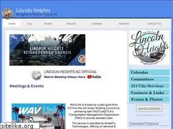 Sites similar to lincolnheightsnc.org
