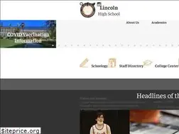 Sites similar to lincolnhs.org