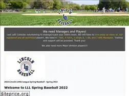 Sites similar to lincolnllbaseball.org