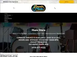 Sites similar to lincolnmusichousewi.com
