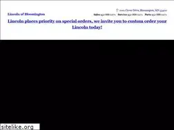 Sites similar to lincolnofbloomington.com