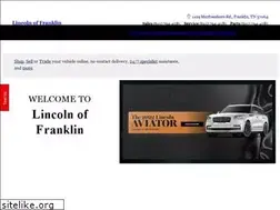 Sites similar to lincolnoffranklin.com