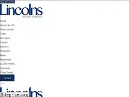 Sites similar to lincolns.com.au