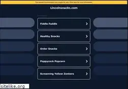 Sites similar to lincolnsnacks.com