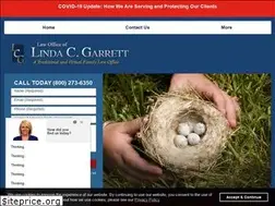 Sites similar to lindacgarrettlaw.com