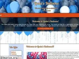 Sites similar to lindasballoons.com