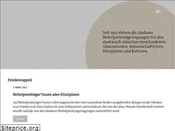 Sites similar to lindau-nobel.de