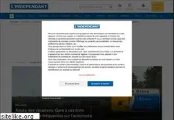Sites similar to lindependant.fr