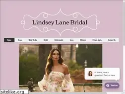 Sites similar to lindseylanebridal.com