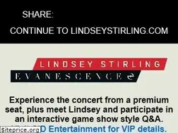 Sites similar to lindseystirling.com