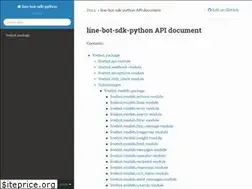 Sites similar to line-bot-sdk-python.readthedocs.io
