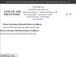 Sites similar to linearairdiffusers.com