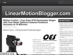 Sites similar to linearmotionblogger.com