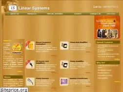 Sites similar to linearsystemindia.com