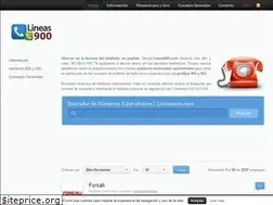 Sites similar to lineas900.com