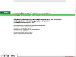 Sites similar to lineatec.de