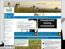Sites similar to lineaverdecampodecriptana.es