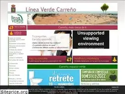 Sites similar to lineaverdecarreno.com