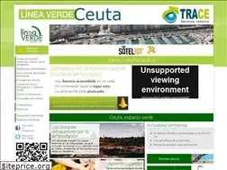 Sites similar to lineaverdeceutatrace.com
