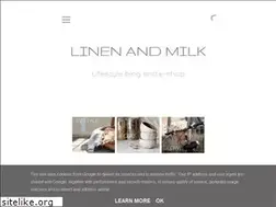 Sites similar to linenandmilk.blogspot.com