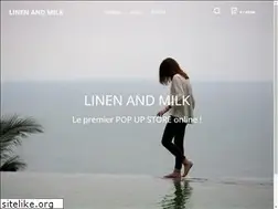 Sites similar to linenandmilk.com