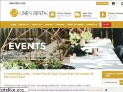 Sites similar to linenrental.co.uk