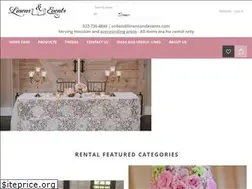 Sites similar to linensandevents.com